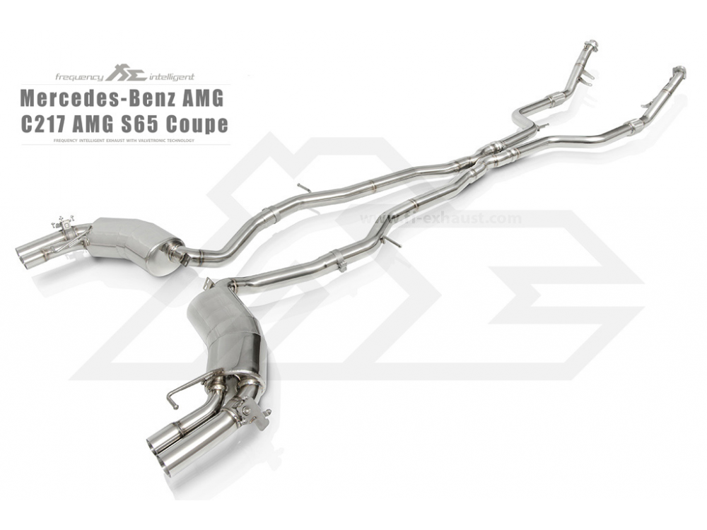 Fi EXHAUST Mercedes C217 AMG S65 Coupe Cat-back